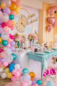 Birthday Party Ideas For Girls Age 8 Alice In Wonderland Tea Party Wonderland Party Decorations Onederland Birthday Party Alice In Wonderland Tea Party Birthday