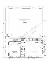 This big and beautiful shasta 60′ garage with living quarters in bend, oregon sits on a beautiful property in the high desert. Cool Pole Barn With Living Quarters Floor Plans 8 Perception House Plans Gallery Ideas