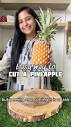 nehadeepakshah | The easiest way to cut a pineapple at home ...