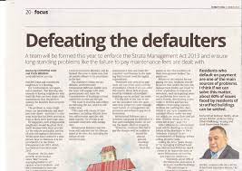 37 (1) if a strata management contract ends, the person providing the strata management services must, within 4 weeks, give the strata corporation any records referred to in section 35 that are in the person's. Strata Management Act Malaysia 2016 Ranc Akbana