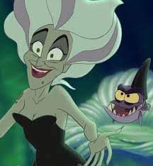Morgana Disney Little Mermaids Disney Art Disney Villains