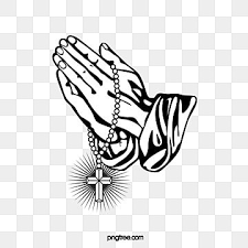 Black Pray Gesture To God Black Monochrome Cross Png And Vector With Transparent Background For Free Download Cross Vector Pray Monochrome