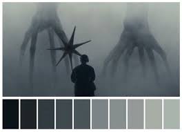 Arrival 2016 Director Denis Villeneuve Cinematography Bradford Young Production Design Patrice Verm Movie Color Palette Cinema Colours Greyscale Colour