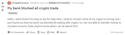 As one of the oldest cryptocurrency exchanges in operation, bitfinex is a trusted figure in the cryptocurrency industry. Reddit Member Says European Bank Blocked Crypto Transactions Beincrypto