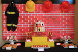 Real Party Fireman Baby Shower Frog Prince Paperie
