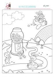 coloriage au pays des bonbons bonbon gratuit usa