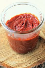 Although this gochujang sauce has about the same amount of calories as storebrought gochujang paste, but it does not contain any highly processed ingredients like corn syrup, xanthum gum and so forth. Easy Shortcut Gochujang Paste Gluten Free Kitchen Frau