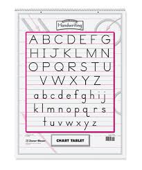 Zaner Bloser Chart Tablet Pacon Creative Products