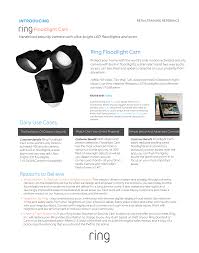 This manual is available in the following languages: Ring Floodlight Cam Black Floodlight Cam White User Manual Manualzz