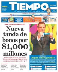 Periodico Tiempo Honduras Periodicos De Honduras Edicion De Sabado 7 De Diciembre De 2013 Kiosko Net