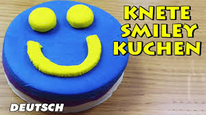 Smiley cake tortendeko smileys kuchen und torten. Knete Smiley Kuchen Smiley Face Play Dough Deutsch How To