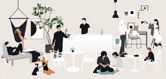 Vector Interior Design Illustration