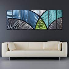 Large Metal Wall Art Sculpture Blue Green Metal Art Panels Etsy Wall Sculpture Art Large Metal Wall Art Abstract Metal Wall Art