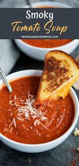 Smoky Tomato Soup In 2020 Tomato Soup Recipes Creamy Tomato Soup Food