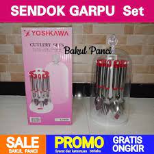 Set sendok makan merupakan salah satu perlengkapan dapur yang sangat penting yang harus anda miliki. Sendok Set Garpu Cutlery Set Sendok Makan Yoshikawa Shopee Indonesia