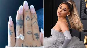 On sunday (december 20), the 7 rings singer announced her engagement to luxury real estate agent dalton the first photo shows grande and gomez cuddling on the floor. Ariana Grande Gets Engaged To Estate Agent Dalton Gomez Ents Arts News Sky News