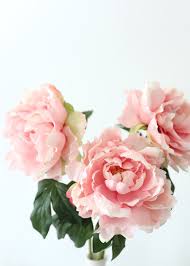 Bulk buy silk flowers online from chinese suppliers on dhgate.com. Pastel Pink Peony Flowers Silk Wedding Peonies Afloral Com