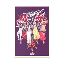 Poster Doces Bárbaros de Andréa Correia - Colab55