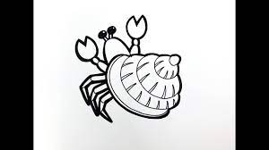 How to draw hermit crab easyhow to draw a hermit crab step by step,how to draw a hermit crab easy,how to draw a hermit crab. Draw Hermit Crab How To Draw Hermit Crab Youtube