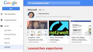 Ganz gleich, was sie im internet tun, sammlungen können ihnen bestimmt. Chrome Und Firefox Lesezeichen Exportieren Netzwelt