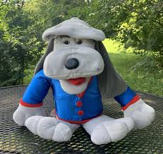 He is the deuteragonist of pound puppies: 1986 Cooler Animated Pound Puppy Plush Talking Pound Puppies Toy 2077244522