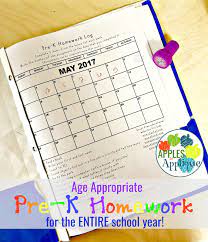Parents for k activities homework pre. Apples To Applique Age Appropriate Pre K Homework