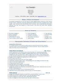 Customise the template to showcase your experience, skillset and accomplishments, and highlight your most relevant qualifications for a new product manager job. Works Production Manager Cv Operations Management Automation