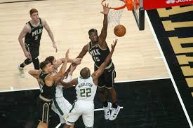 Trae young slaps brook lopez hand as tries his best to annoy him bucks vs hawks game 1 ecf. Ecf Roundtable Bold Predictions For Hawks Bucks Series Peachtree Hoops