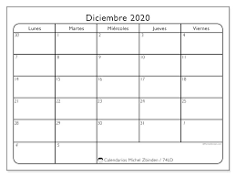 Check spelling or type a new query. Calendarios Diciembre 2020 Lunes Domingo Michel Zbinden Es