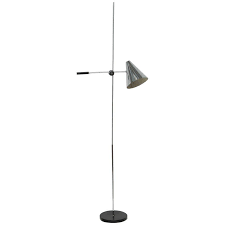 Articulating Chrome Floor Lamp By Robert Sonneman For Laurel Floor Lamp Black Floor Lamp Modern Floor Lamps