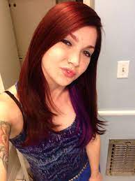 Rainbow underneath hair color idea. Pin On Me