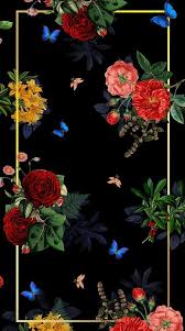 Hey, i'm lejla and this is where i feature my favourite patterns & textures from talented artists and designers. Pin By Cansu Mira On Flowers Floral Floral Wallpaper Iphone Flower Wallpaper Floral Wallpaper