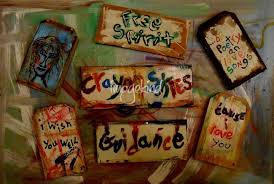 Bits And Pieces Song Bits An Pieces By Daniel Horton Collage Poster Abstract Poster Prints