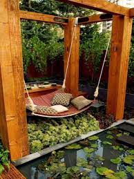 The the white woven rope hammock was sourced from adeco trading. 31 Heavenly Outdoor Hammock Ideas Making The Most Of Summer
