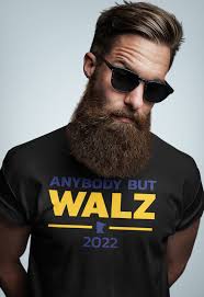 Walz, Anybody but Walz T-shirt, Anti Tim Walz Shirt, Minnesota, Recall Walz  Shirt