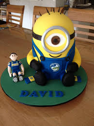We are proudly blue & gold. Parramatta Eels Minion Minions How To Make Cake Cake Art