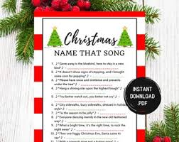 An american patriotic song lyrics quiz. Christmas Music Quiz Etsy