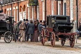 The city proper forms an irregular crescent along the north shore of the mersey estuary a few miles from the irish sea. I Spotted Filming Of Netflix S The Irregulars In Liverpool Yesterday Casualuk