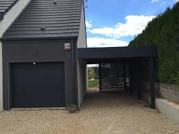 Carport Alu Dijon Nord Pas De Calais France Fabricant Garage Bois Toit Plat Abri De Voiture Moderne Ports De Voiture