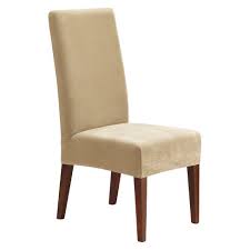 Finding dining room chairs that reflect your taste and preferred furniture style is a task you can easily do on a budget. Stretch Pique Short Dining Room Chair Slipcover Cream Sure Fit Target