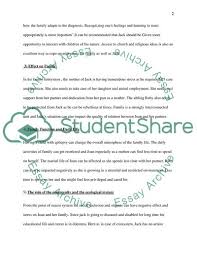 Develop strong case studies in apa format. Case Study About A Family With A Child Who Has A Disability Research Paper