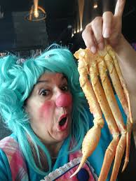 Crablegs, lobster tails, shrimp, corn, potatoes, sausage, eggs and good  vibes