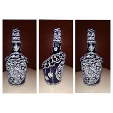 Antiquity Bottle Painting In 2020 Bottle Painting Bottles Decoration Fabric Color