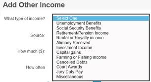 what type of income is counted for covered california aca