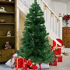 Bocca Christmas Artificial Pine Tree Full Branches With Strong Iron Stand Indoor And Outdoor Wall S Furniture Decor Christmas Tree Tree Christmas Home