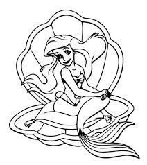 Mermaids and mermen have captured the imagination of not just children, but even adults the mermaid featured in this coloring page is seen resting on a rock on a beautiful night. Top 25 Free Printable Little Mermaid Coloring Pages Online Mermaid Coloring Pages Mermaid Coloring Book Ariel Coloring Pages
