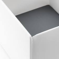 Rassla Box With Compartments White 9 X16 X6 Ikea In 2020 Ikea Childrens Storage Boxes Storage Boxes With Lids