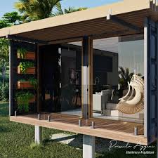 427 Curtidas 6 Comentarios Priscila Azzini Priscilaazzini Projetos No Instagram Loft Container In 2020 Container House Shipping Container House Outdoor Decor
