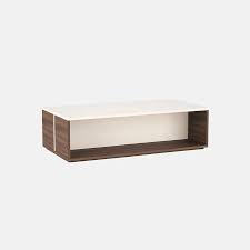 Vitto | Wooden round table with stone | Simple Form