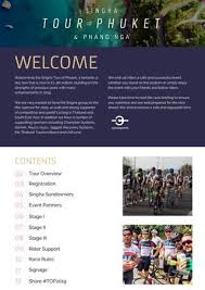 Cover Of 2019 Singha Tour Of Phuket Programme Free Ebooks Download Books Digital Publishing Free Ebooks Download